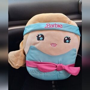 Barbie Plush Toy with Blue and Pink Details